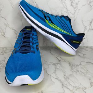 Saucony Kinvara 12 Running Shoes sz 10 W Men's S20619-55 Turquoise/Lime Green
